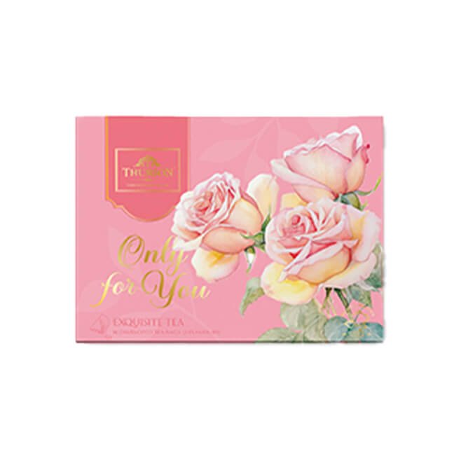 Black Tea Only for You Summer Berry Blend - 10 Enveloped Pyramid Tea Bags