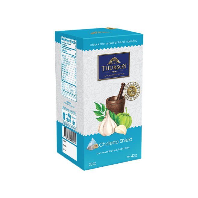 Black Tea Wellness Cholesto Shield - 15 Pyramid Tea Bags