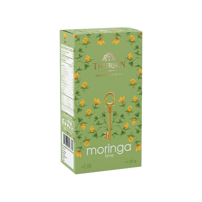 Green Tea Moringa Time - 20 String & Tag