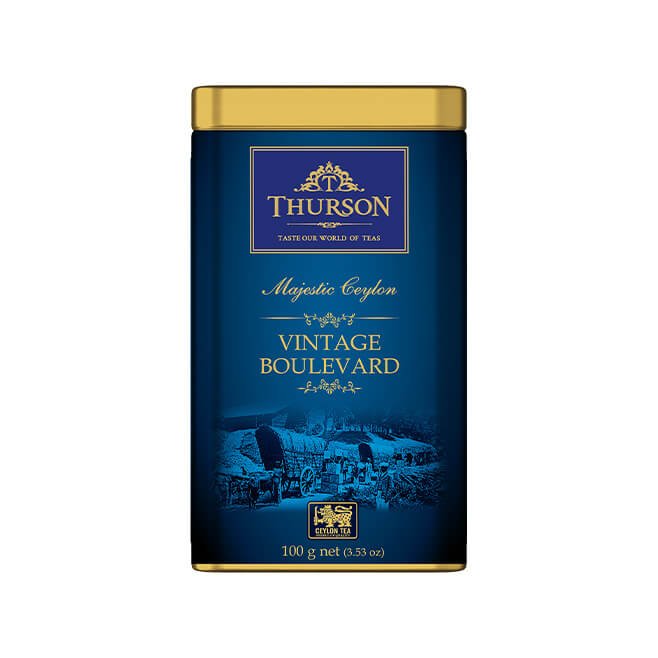 Vintage Boulevard Ceylon Black Leaf Tea 100g